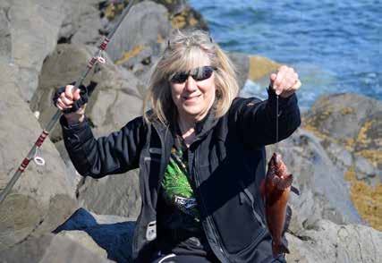 Night Fishing the Newport Jetty for Rockfish 