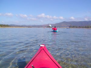 Kayak Tillamook excursion on Sand Lake