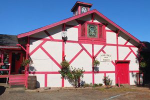 Nehalem Bay Winery is located in a former creamery building.